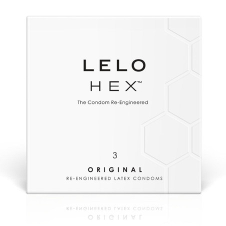 LELO - HEKSOWE PUDELKO NA KONDOMY 3 SZT