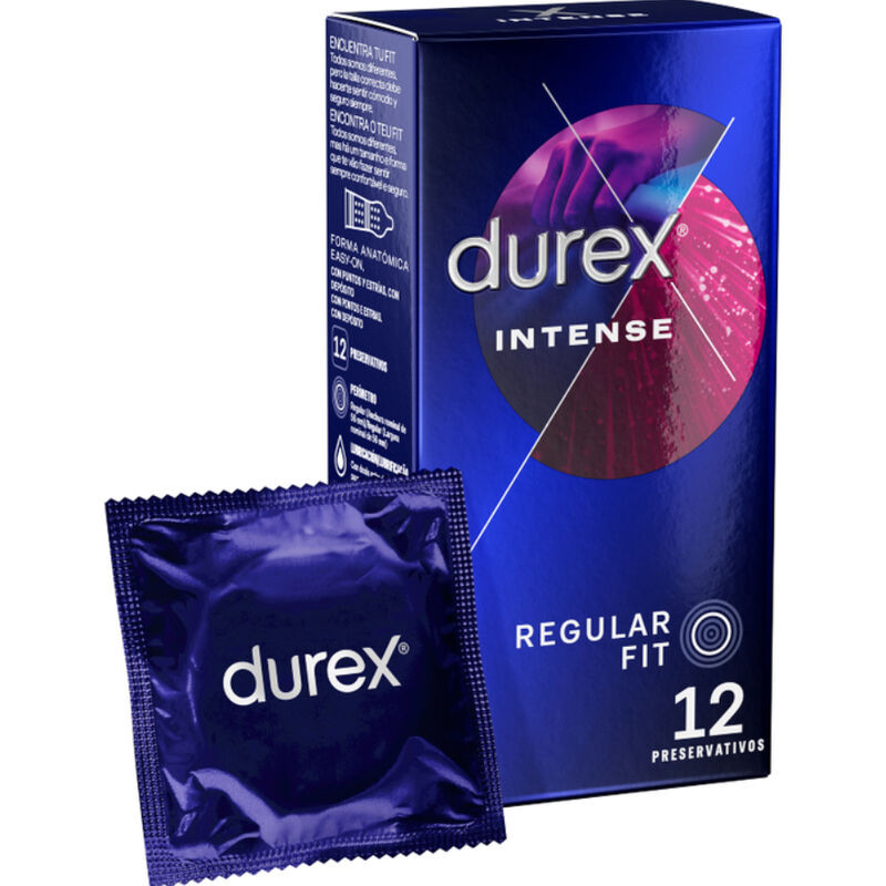 DUREX - ORGASMIQUE INTENSE 12 UNITÉS DUREX - ORGASMIQUE INTENSE 12 UNITÉS