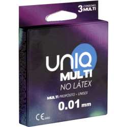 UNIQ - MULTI PREZERWATYWY BEZLATEKSOWE 3 SZT