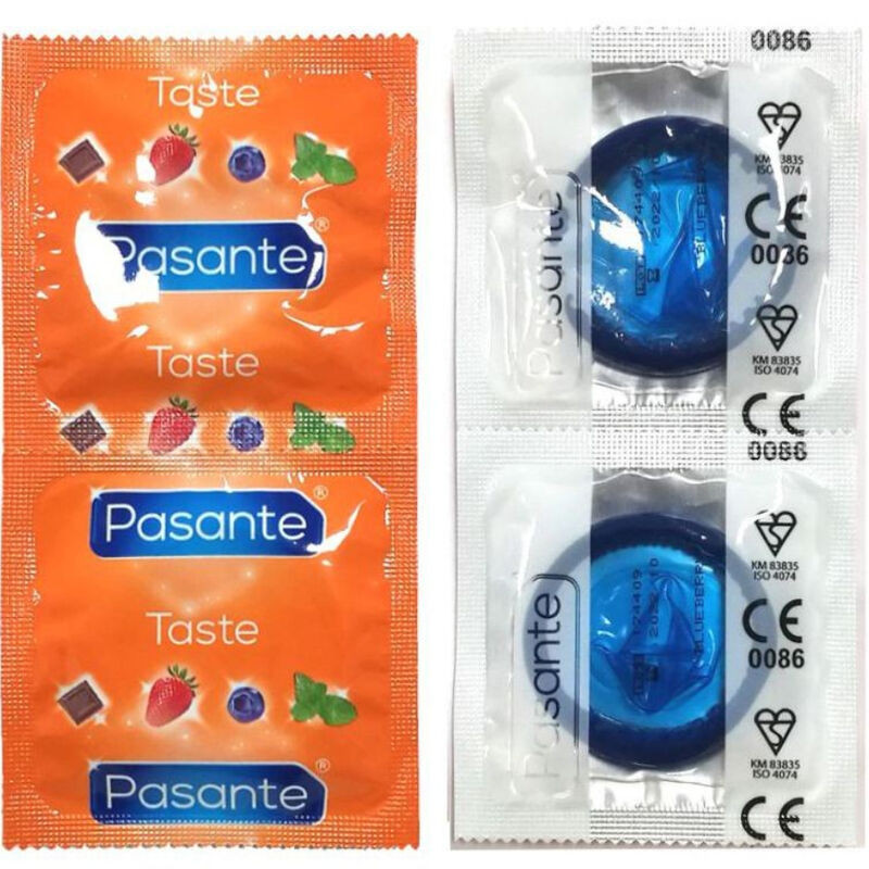 PASANTE - TORBA NA KONDOMY O SMAKU JOROWKOWYM 144 SZT
