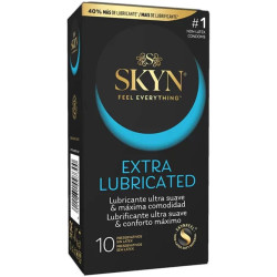 SKYN - PREZERWATYWA EXTRA NAWILŻANA 10 SZTUK