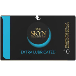 SKYN - PREZERWATYWA EXTRA NAWILŻANA 10 SZTUK