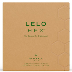 LELO - HEX ORGANIC PRESERVATIVO CAJA 36 UDS