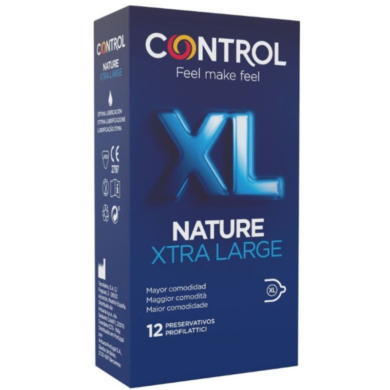 CONTROL - PREZERWATY ADAPTA NATURE XL 12 SZT CONTROL - PREZERWATY ADAPTA NATURE XL 12 SZT