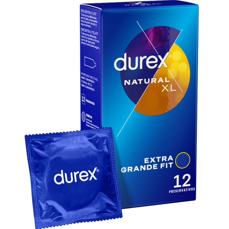 DUREX - NATURAL XL 12 UNITS DUREX - NATURAL XL 12 UNITS