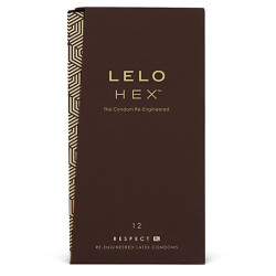 LELO - HEX PREZERWATY RESPECT XL 12 OPAK