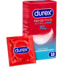 DUREX - PREZERWATYWY SENSITIVE XL 10 SZT
