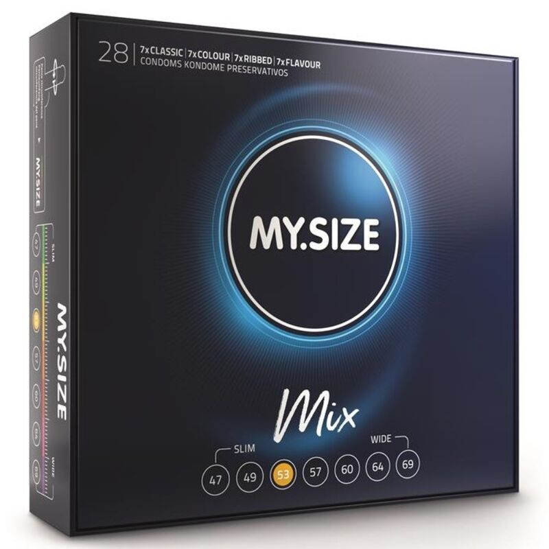 MY SIZE - MIX PREZERWACJI 53 MM 28 SZT
