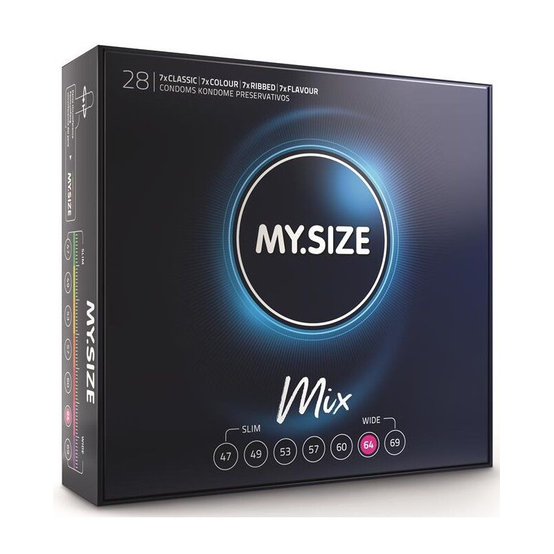 MY SIZE - MIX PREZERWACJI 64 MM 28 SZT