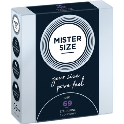 MISTER SIZE - PREZERWATYWY ROZMIAR XXXL 69 MM (3 SZTUKI)