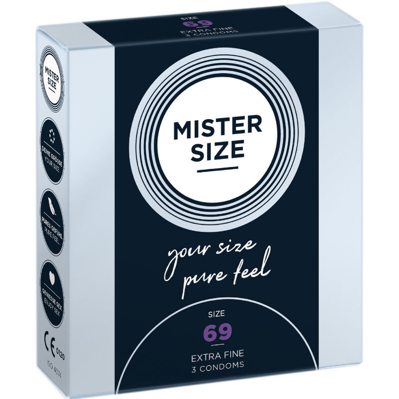 MISTER SIZE - PREZERWATYWY ROZMIAR XXXL 69 MM (3 SZTUKI)