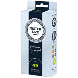 MISTER SIZE - ROZMIAR PREZERWATYWY S 49 MM (10 SZTUK)