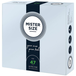 MISTER SIZE - PREZERWATYWY ROZMIAR XS 47 MM (36 SZTUK)
