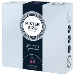 MISTER SIZE - PREZERWATYWY ROZMIAR XXL 64 MM (36 SZTUK)