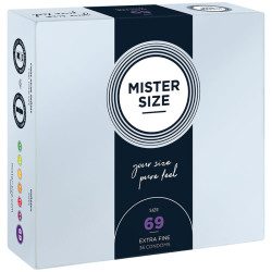 MISTER SIZE - PREZERWATYWY ROZMIAR XXXL 69 MM (36 SZTUK)