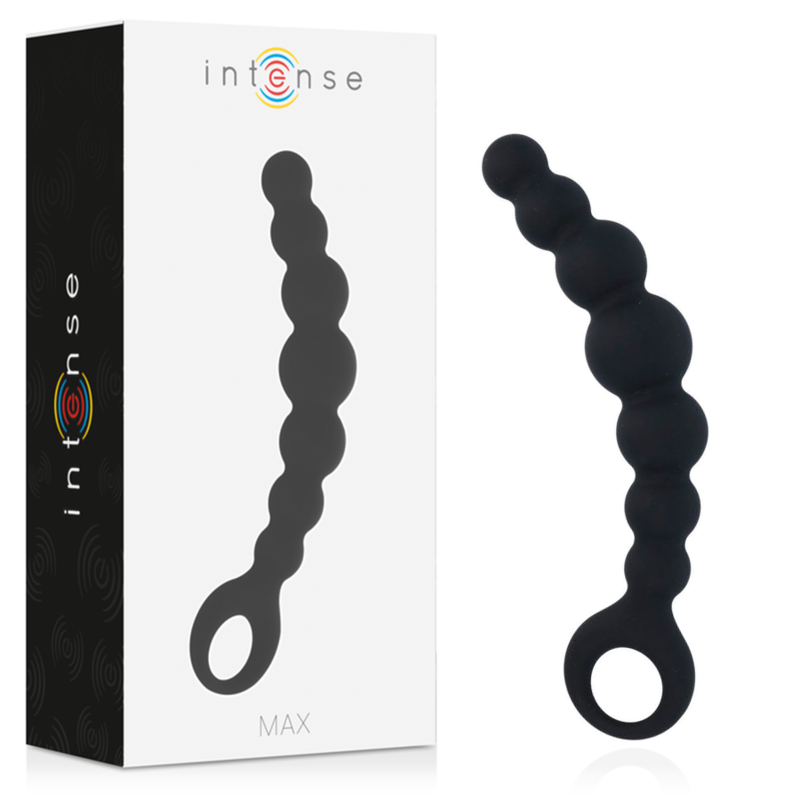 INTENSE - KORALIKI ANALNE MAX CZARNE INTENSE - KORALIKI ANALNE MAX CZARNE