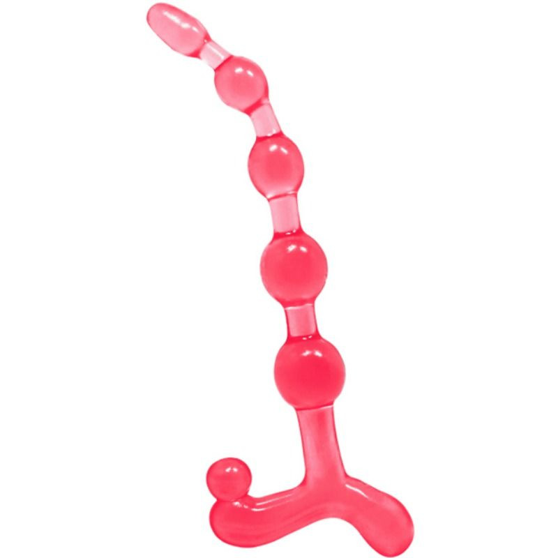BAILE - BENDY TWIST RED ANAL BALLS BAILE - BENDY TWIST RED ANAL BALLS