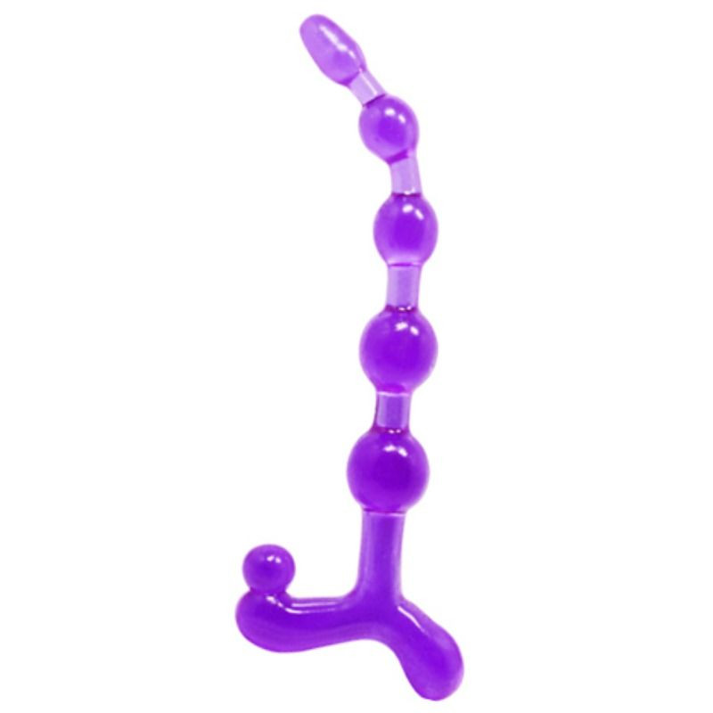 BAILE - BENDY TWIST LILAKOWE KULKI ANALNE BAILE - BENDY TWIST LILAKOWE KULKI ANALNE