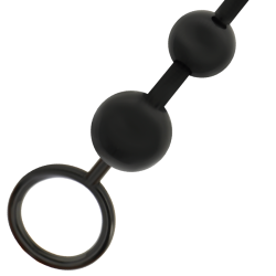 ADDICTED TOYS - KORALIKI ANALNE 29 CM CZARNE