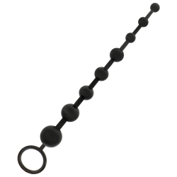 ADDICTED TOYS - KORALIKI ANALNE 29 CM CZARNE