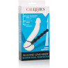 CALEXOTICS - PODWOJNY PENETRATOR Z KORALIKAMI CZARNY