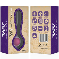 WOMANVIBE - KEISY I BALL GEISHA SILIKON - ROZOWY