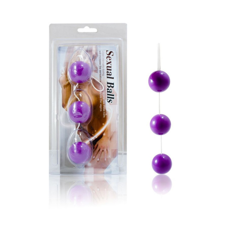 BAILE - TIRA BOLAS ANALES LILAS ABS BAILE - TIRA BOLAS ANALES LILAS ABS