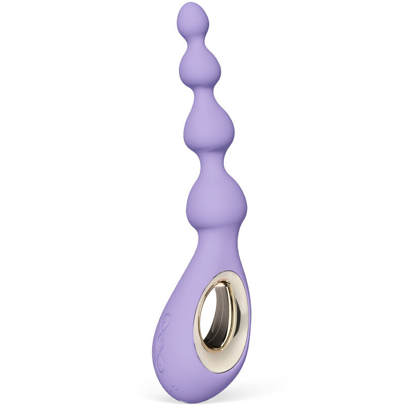 LELO - FIOLETOWY MASAZER ANALNY SORAYA BEADS