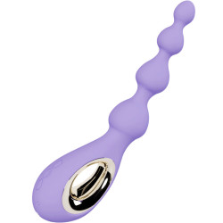 LELO - FIOLETOWY MASAZER ANALNY SORAYA BEADS