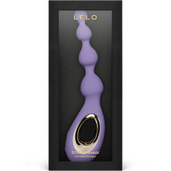 LELO - FIOLETOWY MASAZER ANALNY SORAYA BEADS