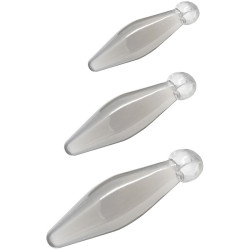 TOYJOY - ANAL PLAY FINGER RIMMER 3 CZĘŚCI PRZEŹROCZYSTE