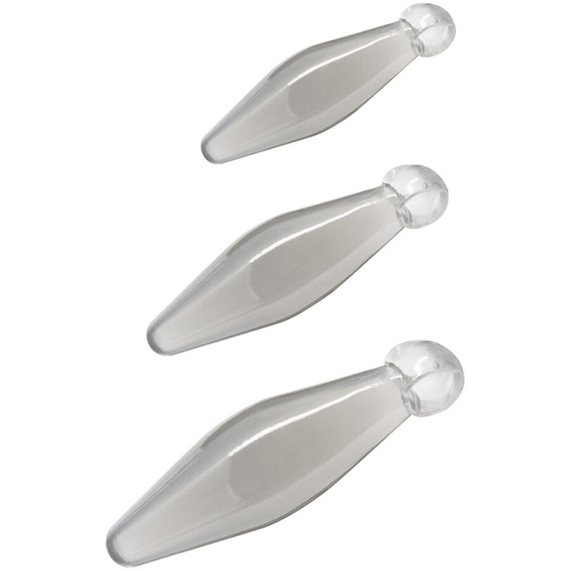 TOYJOY - ANAL PLAY FINGER RIMMER 3 CZĘŚCI PRZEŹROCZYSTE