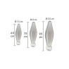 TOYJOY - GIOCO ANALE FINGER RIMMER 3 PEZZI TRASPARENTE