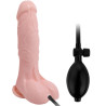 BAILE - DMUJACY REALISTYCZNY DILDO Z PRZYSsawkA 15 CM