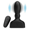 MR PLAY - CZARNY DMUJACY WTYCZK ANALNY PILOT ZDALNEGO STEROWANIA