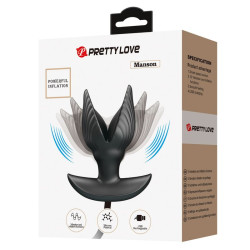 PRETTY LOVE - NADMUCHIWANY KOREK ANALNY Z AKUMULATOREM