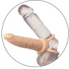 CALEXOTICS - PERFORMANCE MAXX WIEDERAUFLADBARER DUAL PENETRATOR, HELLE HAUT