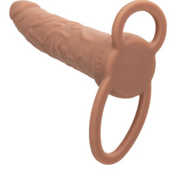 CALEXOTICS - PERFORMANCE MAXX LADOWANY PODWÓJNY PENETRATOR BRAZOWA SKÓRA