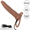CALEXOTICS - PERFORMANCE MAXX LADOWANY PODWÓJNY PENETRATOR BRAZOWA SKÓRA