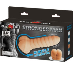 CRAZY BULL - WIELOFUNKCYJNY PENIS 21,8 CM