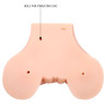 CRAZY BULL - VAGINA Y ANO CON MALLA REALISTA CON VIBRACIÓN
