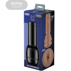 KIIROO - POCZUJ STROKER EXTRA ŚCIŚNIĘTY POŚLADEK ŚREDNI BRĄZ