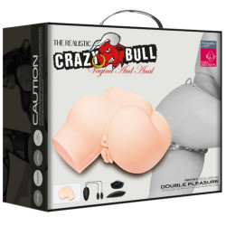 CRAZY BULL - TYLEK Z REALISTYCZNA POCHWA I ODBYTEM ORAZ WIBRACJA