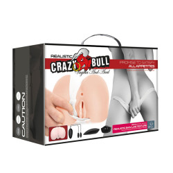 CRAZY BULL - REALISTYCZNA POCHWA I ODBYT Z POZYCJA WIBRACYJNA 8