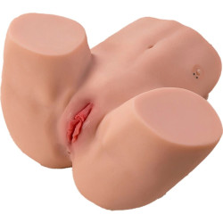 XISE - MAYA SSA REALISTYCZNY MASTURBATOR WAGINA I ODBYT Z WIBRACJĄ I FALAMI STYMULUJĄCYMI 4,5 KG