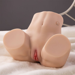 XISE - MAYA SSA REALISTYCZNY MASTURBATOR WAGINA I ODBYT Z WIBRACJĄ I FALAMI STYMULUJĄCYMI 4,5 KG