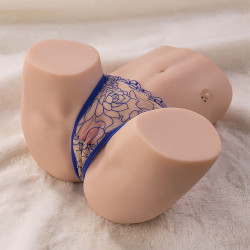 XISE - MAYA SUCKING REALISTISCHER VAGINA- UND ANUS-MASTURBATOR MIT VIBRATION UND STIMULIERENDEN WELLEN 4,5 KG