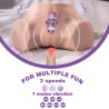XISE - FENNIE SHAKING REALISTIC MULTIPOSITION VAGINA AND ANUS MASTURBATOR WITH VIBRATION