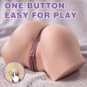 XISE - FENNIE SHAKING REALISTIC MULTIPOSITION VAGINA AND ANUS MASTURBATOR WITH VIBRATION