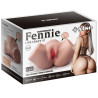 XISE - FENNIE SHAKING REALISTIC MULTIPOSITION VAGINA AND ANUS MASTURBATOR WITH VIBRATION